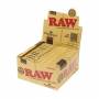 Raw Classic Connoisseur King Size Slim Rolling Papers and Tips 24 packs (full box)