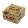 Raw Organic Hemp Connoisseur King Size Slim with Tips 24 packs (full box)