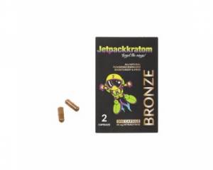 Kratom Bronze extract capsule (JetpackKratom)