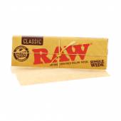 Raw Classic Single Wide Rolling Papers 25 packs