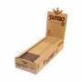 Jumbo Natural Super Long 12inch Papers Unbleached 20 packs (full box)