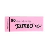 Jumbo Pink Perforated Rolling Tips 50 packs