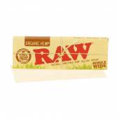 Raw Organic Hemp Single Wide Rolling Papers 1 pack