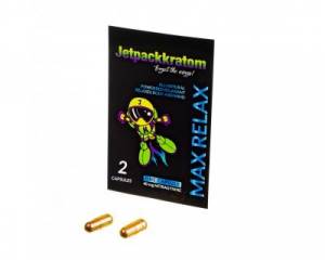 Kratom Max Relax capsules (JetpackKratom)