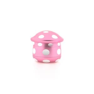 Mushroom Grinder Aluminium 63mm Pink
