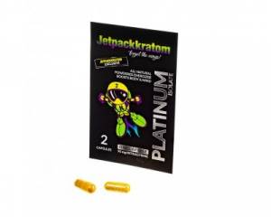 Kratom Platinum Isolate capsules (JetpackKratom)